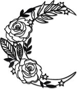 Decoration Wall Art Boho Wall Home Decor Hanging Appearance Wall Decor Metal Wall Hanging Decor