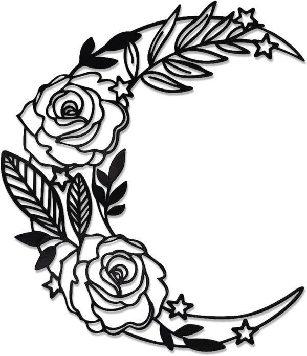 Decoration Wall Art Boho Wall Home Decor Hanging Appearance Wall Decor Metal Wall Hanging Decor