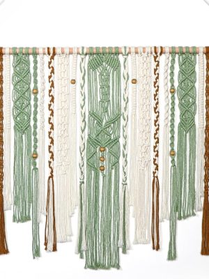 Wall Hanging Large Wall Art Handmade Woven Tapestry Boho Tapestry  Wall Decor Art Home decoration for Living Room Bedroom Apartment Dorm Wedding Party 38" x 29"