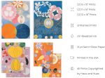 Abstract Art - Famous Art Prints, Classic Art Poster, Vintage Wall Prints, Famous Paintings Gallery Wall Art, Artist Posters For Room Aesthetic, Geometric Print (Unframed)