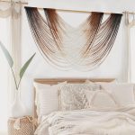 Wall Hanging Brown Boho Wall Decor Large Boho Yarn Tapestry Living Room Bedroom Home Wall Decor 59" W x 35" L