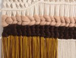 Wall Hanging Woven Large Colorful  Wall Decor Fiber Art Handmade Home Room Decor 40" W*32" L